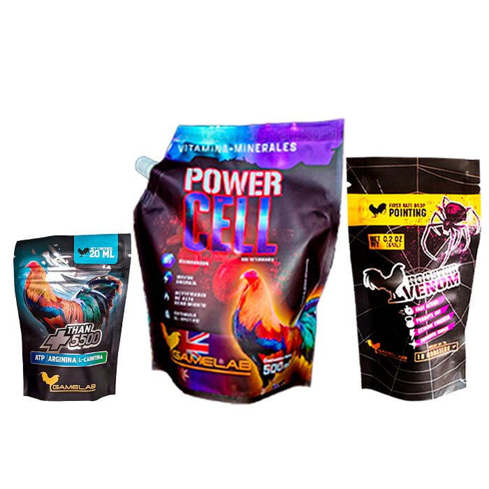 Paquete Cuidado y Punteo - Rooster Viper, Power Cell y MoreThan 5500